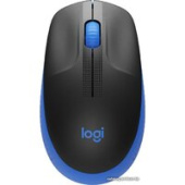 Мышь Logitech M190 (черный/синий)