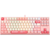 Клавиатура A4Tech Bloody S87 Energy Pink (Bloody BLMS Red Plus)