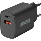 Сетевое зарядное WIIIX UNN-1-2-04-B (черный)
