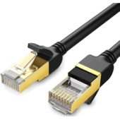 Кабель Ugreen NW107 11277 RJ45 - RJ45 (1.5 м, черный)