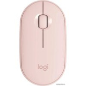 Мышь Logitech M350 Pebble (розовый)