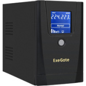 Источник бесперебойного питания ExeGate Power Smart ULB-650.LCD.AVR.1SH.2C13 EX292769RUS