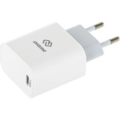 Сетевое зарядное Digma DGW3C (белый)