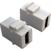 Коннектор Lanmaster LAN-OK-HDMI-V-WH