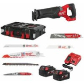 Сабельная пила Milwaukee M18 FSZ100P 4933498242 (с 2-мя АКБ, кейс)