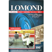 Фотобумага Lomond Суперглянцевая ярко-белая A6 200 г/м2 20л (1101113)