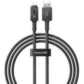 Кабель Baseus Unbreakable Series USB Type-A - Lightning (1 м, черный)