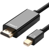 Кабель Ugreen MD101 20848 HDMI - MiniDisplayPort (1.5 м, черный)