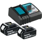 Аккумулятор с зарядным устройством Makita BL1850B + DC18RC 191L74-5 (18В/5 Ah + 7.2-18В)