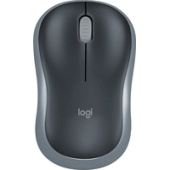 Мышь Logitech M186 (черный/серый)