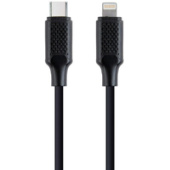 Кабель Cablexpert USB Type-C - Lightning CC-USB2-CM8PM-1.5M (1.5 м, черный)