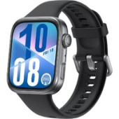 Умные часы Huawei Watch FIT 4 (черный, с черным силиконовым ремешком, международная версия)