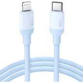 Кабель Ugreen US387 20313 USB Type-C - Lightning (1 м, голубой)