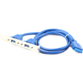 Планка Cablexpert CC-USB3-RECEPTACLE