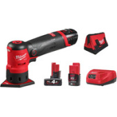 Дельташлифмашина Milwaukee M12FDSS-422X 4933479681 (с 2-мя АКБ 2 Ач, 4 Ач)