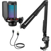 Проводной микрофон Tonor TC310+ (черный)
