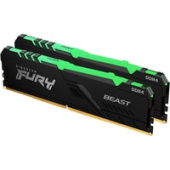 Оперативная память Kingston FURY Beast RGB 2x8ГБ DDR4 3600МГц KF436C17BB2AK2/16