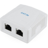 Розетка Cablexpert NCAC-2F5E-01