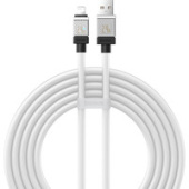 Кабель Baseus CoolPlay Series Fast Charging Data Cable 2.4A USB Type-A - Lightning (2 м, белый)