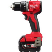 Ударная дрель-шуруповерт Milwaukee M18 BLPDRC-402C 4933492824 (с 2-мя АКБ 4 Ач, кейс)