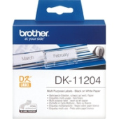 Самоклеящаяся термобумага Brother DK-11204