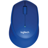 Мышь Logitech M330 Silent Plus (синий)