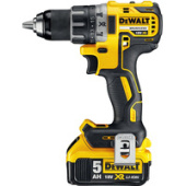 Дрель-шуруповерт DeWalt DCD791P2 (с 2-мя АКБ 5 Ah)