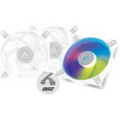 Комплект вентиляторов для корпуса Arctic P12 PWM PST A-RGB 0dB 3 PCS Value Pack ACFAN00258A