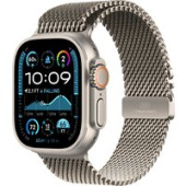 Умные часы Apple Watch Ultra 2 LTE 49 мм (титановый корпус, титановый/титановый, миланская петля M)