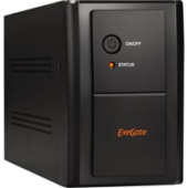 Источник бесперебойного питания ExeGate UNB-1000.LED.AVR.EURO.RJ.USB EP212518RUS