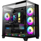 Корпус ALSEYE Vision Ultra 4 fans (черный)
