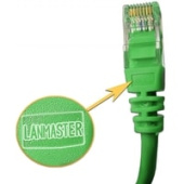 Кабель Lanmaster LAN-PC45/U5E-5.0-GN