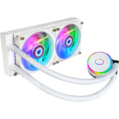 Жидкостное охлаждение для процессора Cooler Master MasterLiquid PL240 Flux White Edition MLY-D24M-A23PZ-RW