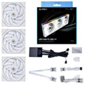 Комплект вентиляторов для корпуса с контроллером Lian Li Uni Fan TL 120 Triple Pack G99.12TL3W.00