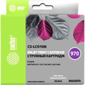 Картридж CACTUS CS-LC970M (аналог Brother LC970M)