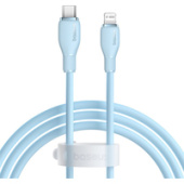 Кабель Baseus Pudding Series USB Type-C - Lightning (1.2 м, голубой)