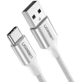 Кабель Ugreen US287 60122 USB Type-A - USB Type-C (1.5 м, белый)