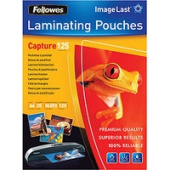 Пленка для ламинирования Fellowes Glossy Polyester Pouches А4, 125 мкм, 25 л