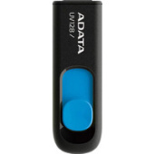 USB Flash ADATA DashDrive UV128 128GB (черный/синий)