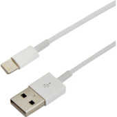 Кабель Rexant 18-0001 USB Type-A - Lighting (1 м, белый)