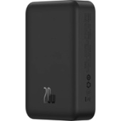 Внешний аккумулятор Baseus Magnetic Mini Wireless Fast Charge Power Bank 20W 20000mAh (черный)