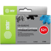 Картридж CACTUS CS-CLI521C (аналог Canon CLI521C)