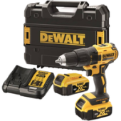 Дрель-шуруповерт DeWalt DCD777M2T (с 2-мя АКБ, кейс)