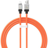 Кабель Baseus CoolPlay Series Fast Charging Data Cable 2.4A USB Type-A - Lightning (1 м, оранжевый)