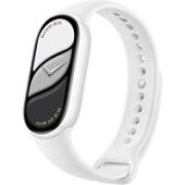 Фитнес-браслет Xiaomi Smart Band 10 M2459B1 (белая керамика, с белым силиконовым ремешком, международная версия)