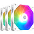 Комплект вентиляторов для корпуса ID-Cooling TF-12025-PRO-ARGB Trio White