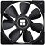Вентилятор для корпуса Thermalright TL-R12-B (черный)