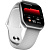Умные часы QCY Watch GS 2 (серебристый/белый)