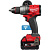 Ударная дрель-шуруповерт Milwaukee M18 ONEPD3-502X 4933492801 (с 2-мя АКБ, кейс)