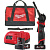 Ленточная шлифмашина Milwaukee M12 Fuel FBFL13-402B (с 2-мя АКБ, сумка)